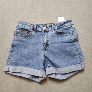 Jean Shorts Noisy May - Lucy Fold Short Sz Small